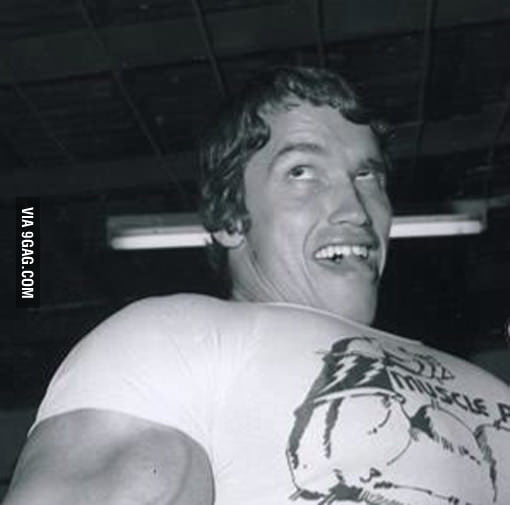 Funny Arnold Schwarzenegger Face 9GAG