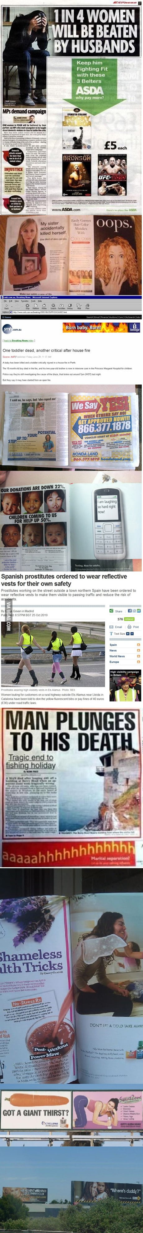 Ad Placement Fails 9GAG