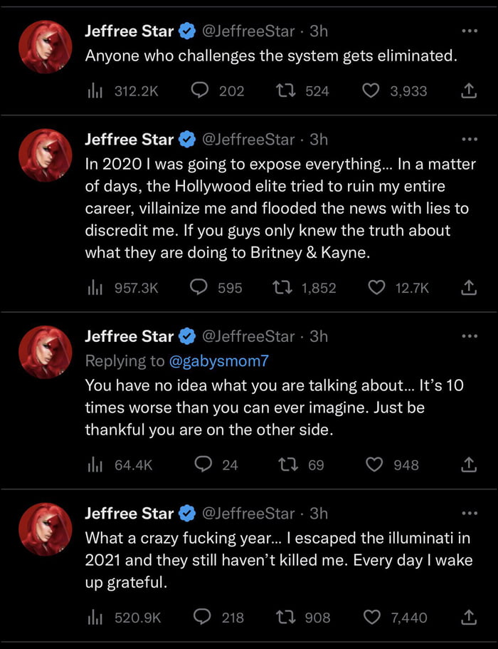 Thoughts On Jeffree Stars Most Recent Tweets 9GAG