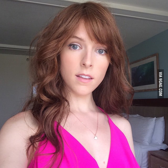 Anna Kendrick with a very different look