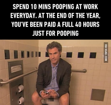 pooping