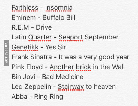 10 songs you should listen to