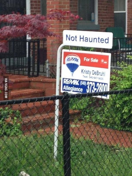 not haunted