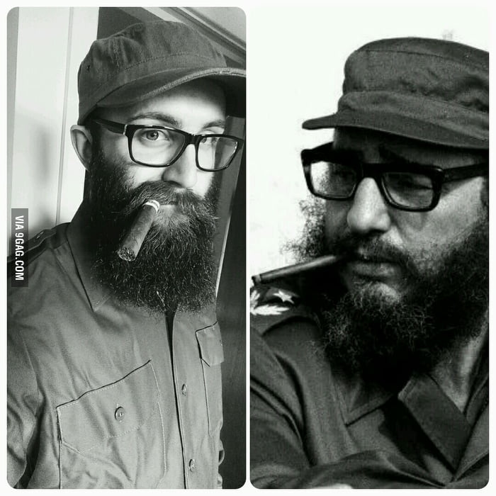 My halloween costume, fidel castro - 9gagArchive