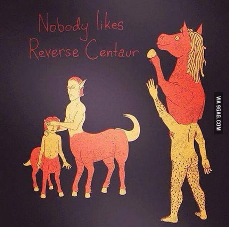 reverse centaur