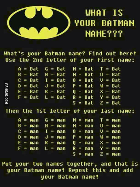 batman name