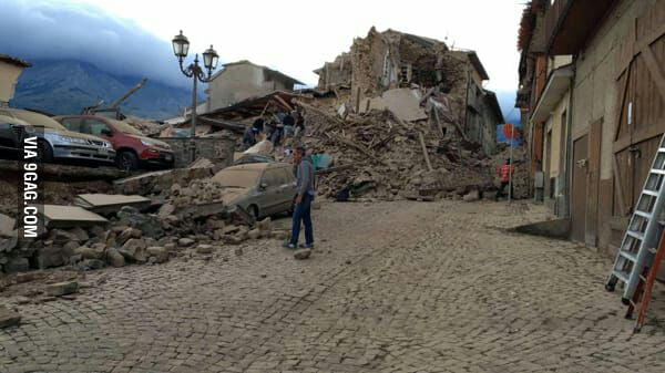 Earthquake in Italy, 24 August 2016, 6.2 magnitude. 24 deaths revealed in the last 6 hours