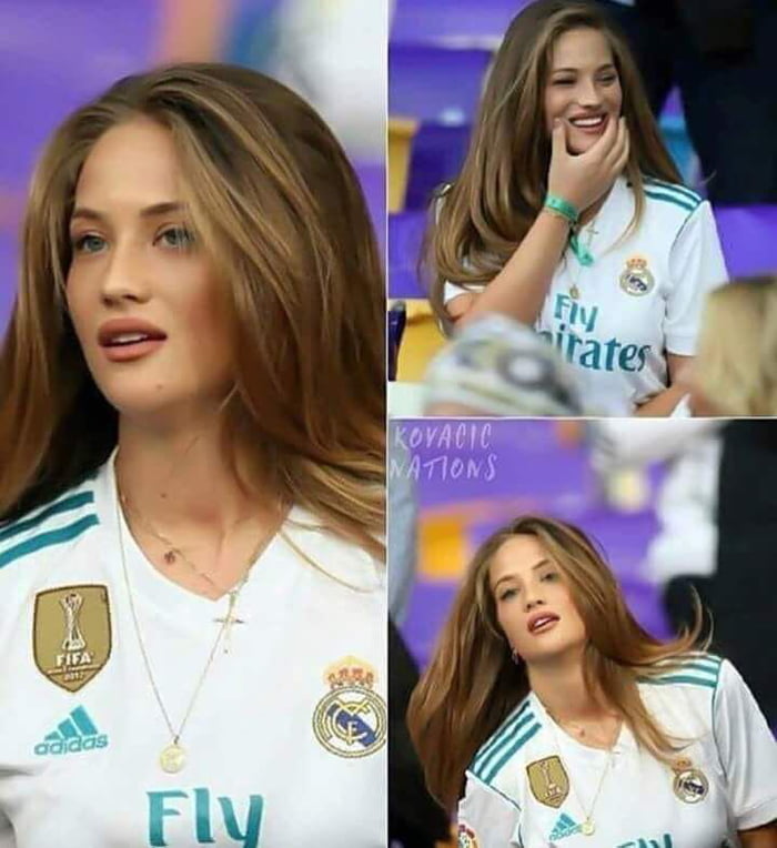 Real Madrid fans will miss KovačIć wife more than the player himself 9GAG