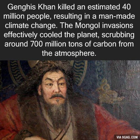 mongol climate change