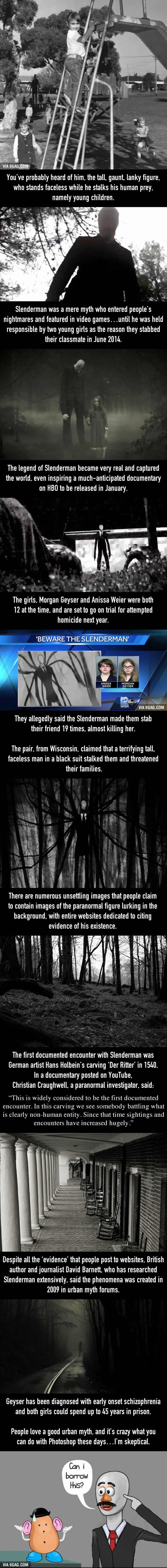 The Truth Behind Slenderman, The Creepy Figure That Inspired Murder