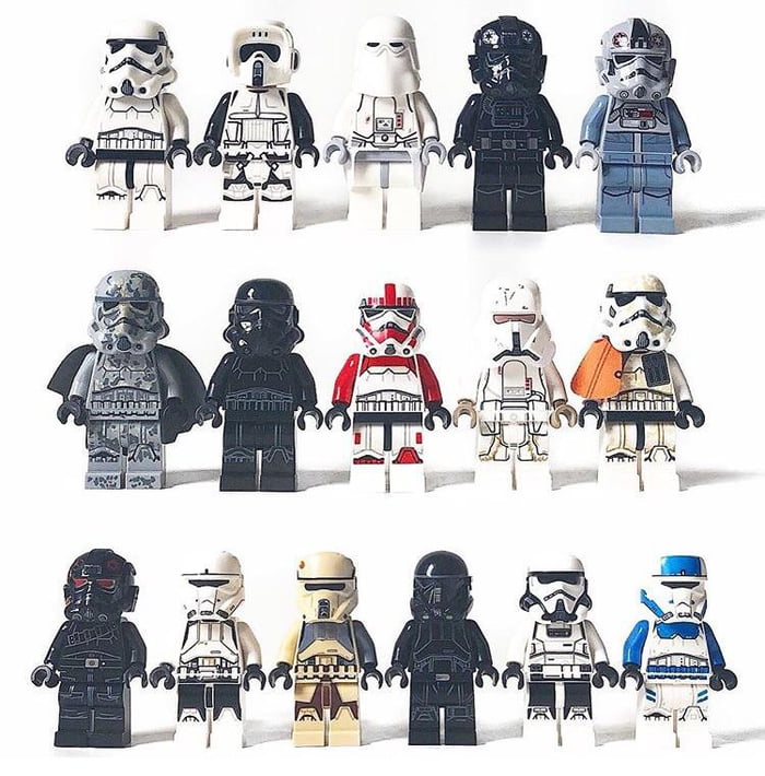 Every Up To Date Lego Stormtrooper Variant Which Is Your Favorite