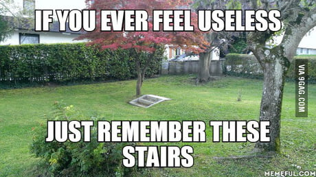 useless stairs