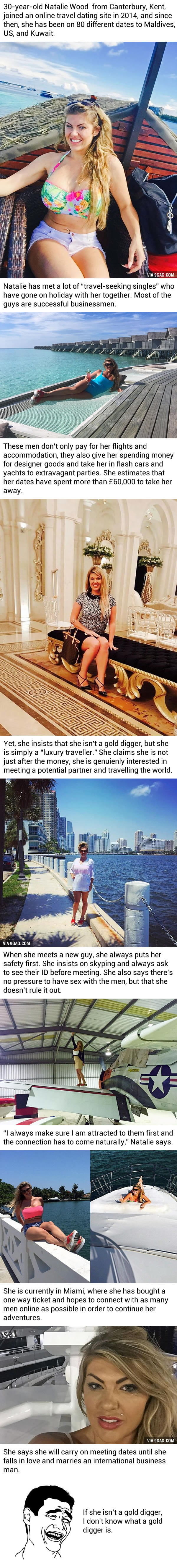 This Woman Travels Around The World Completely Free By Finding Rich Dates