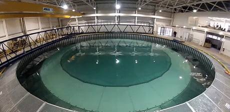 Concentric Wave Pool Singularity