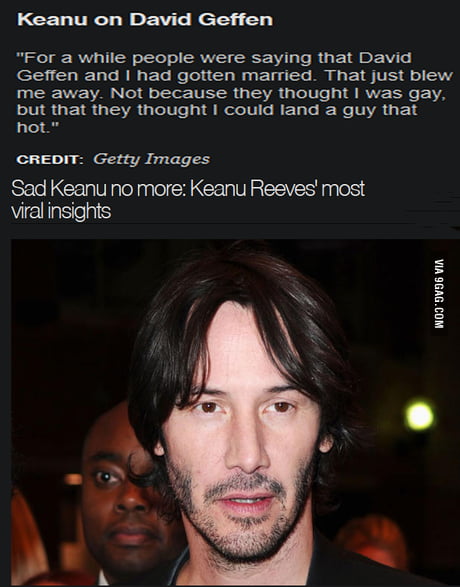 Keanu Reeves Gay