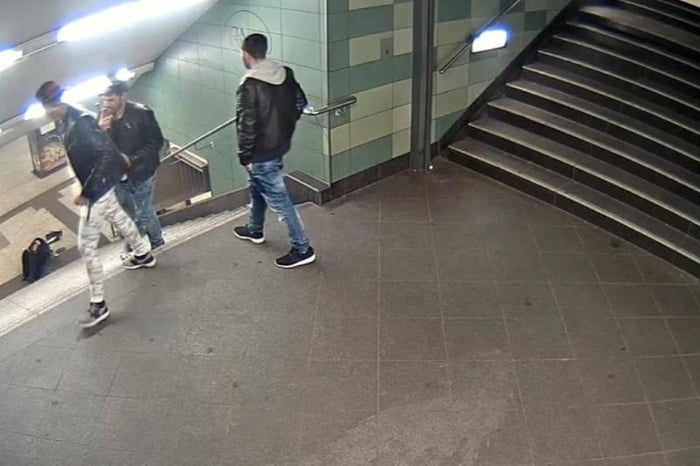 Latest news: The bastards that throw the lady at The Berlin Metro are identified. I hope they get the appropriate treatment in the prison