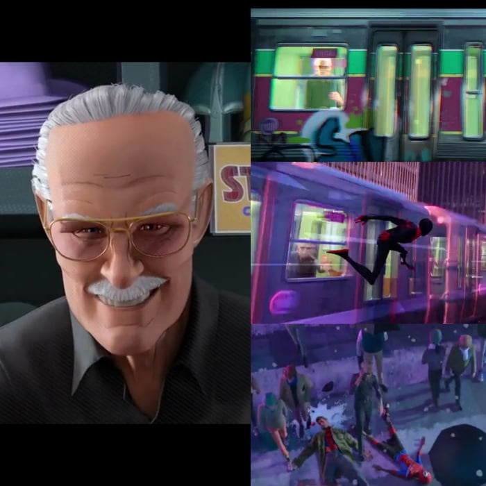 Found Another Stan Lee Cameo In Spiderman Into The Spider Verse 9GAG