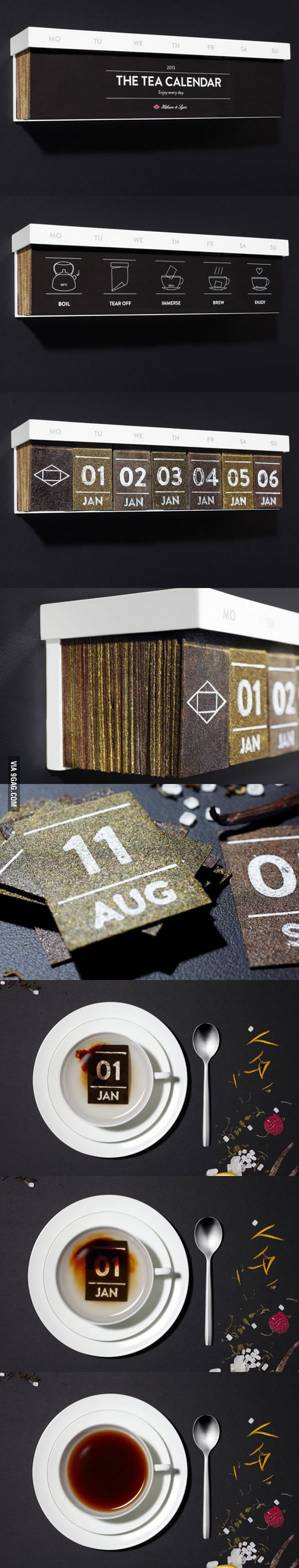 Here is your yearly tea calendar