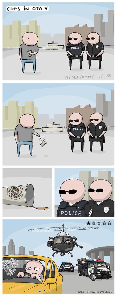 Cops in GTA V