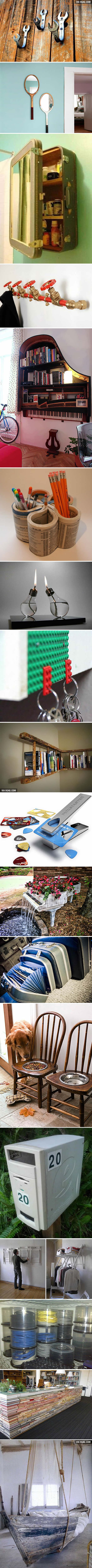 18 Incredible Things You Can Make From Old Stuff