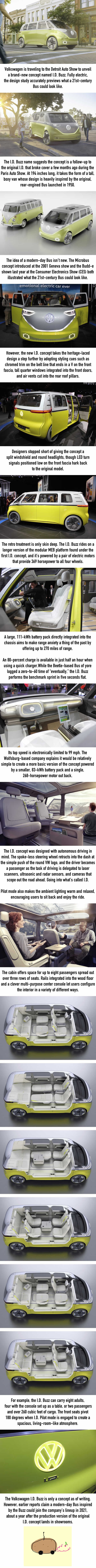 VW Unveils Self-Driving Microbus Of The Future And It’s Even More Hippie Than The Original