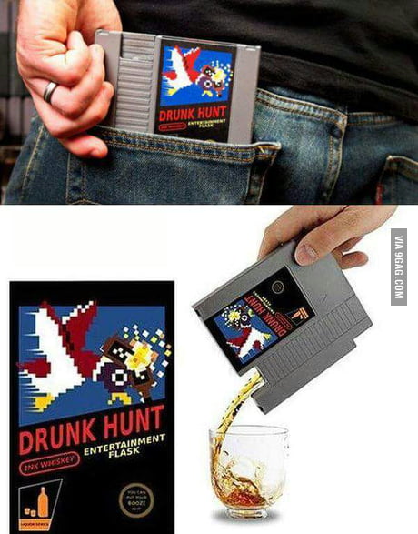 Because having a NES cartridge in your pants isn't suspicious...
