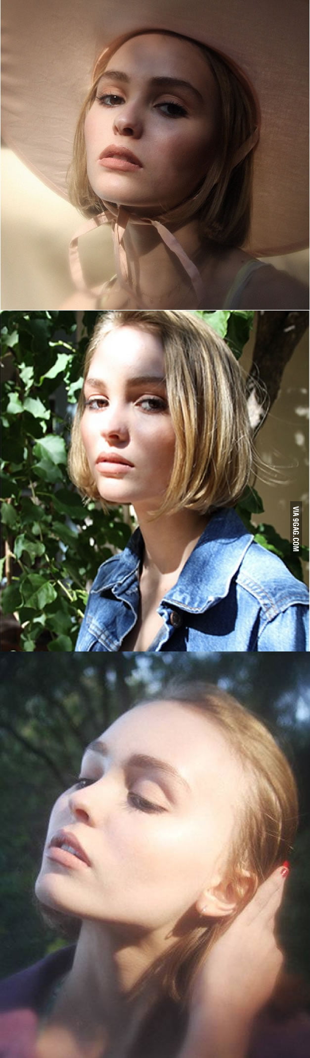 This is Johnny Depp's daughter. The Depp genes might be the only one comparable to the Beckham genes