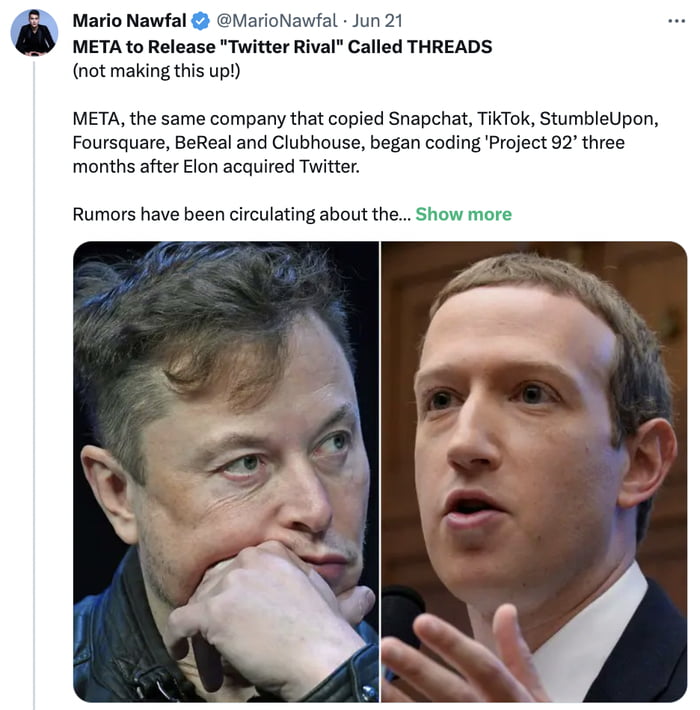 Elon Musk And Mark Zuckerberg Agree To Hold Cage Fight Gag