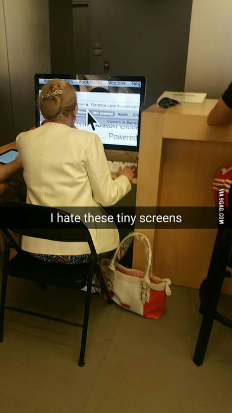 tiny screen