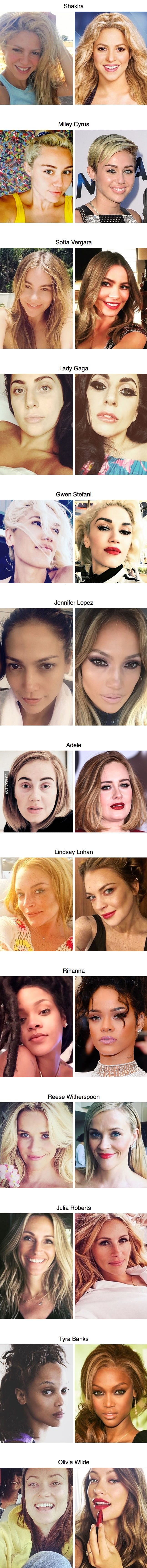 13 Hollywood Celebrities Who Amazed Us With Their Natural Beauty