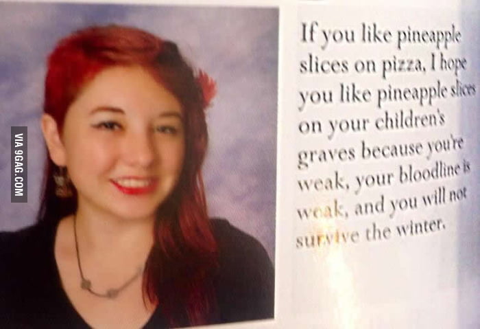 This Girl HATES Pineapples On Pizzas With A Passion