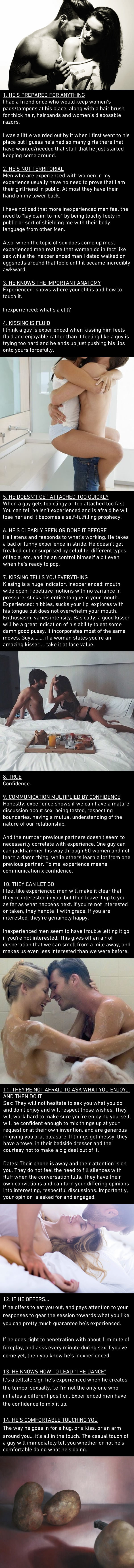 14 Women Reveal The Hidden Clues That Can Tell You If A Man Is Sexually Experienced
