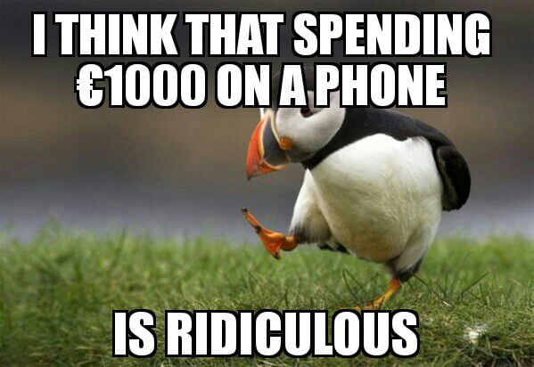 Like you could just drop it or lose it and the money is gone. but hey, your choice!
