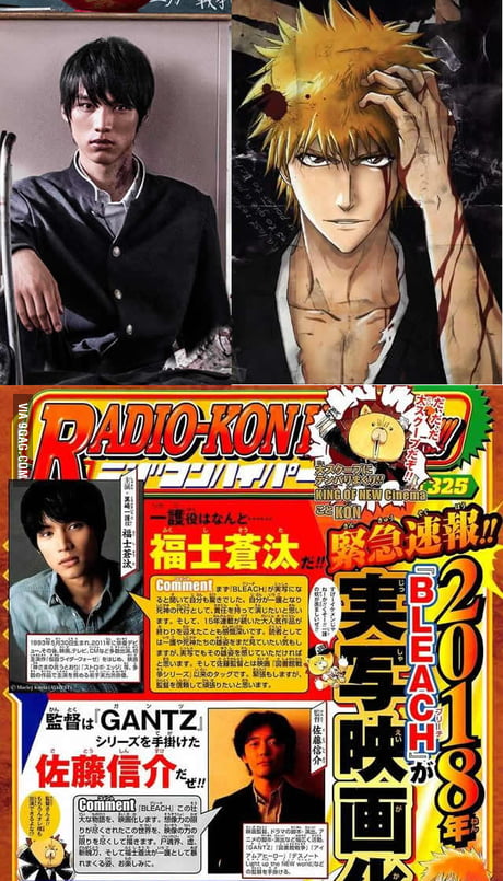 Sota Fukushi will play Ichigo in live-action Bleach movie