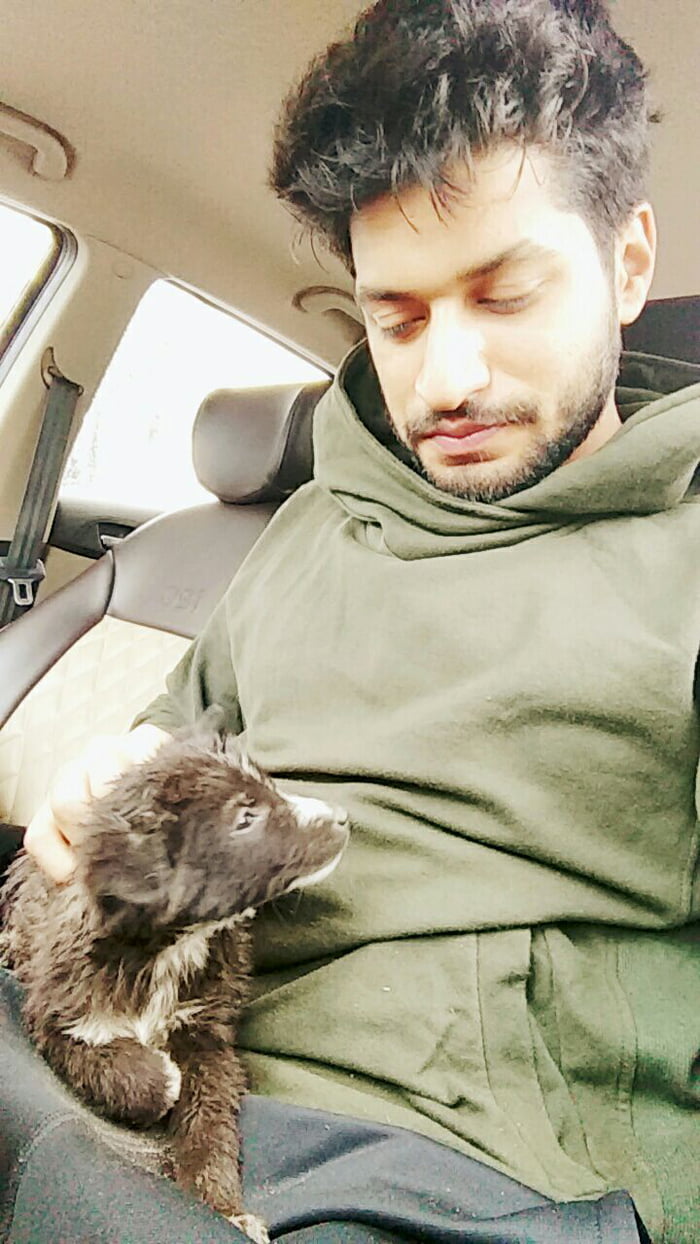 It was raining in the morning and this fella was shivering outside my gym. Took him in and dried him really nice. Sorry, no potatoes.