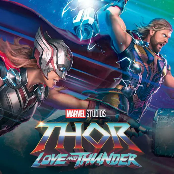 New Thor Love And Thunder Promo Art 9GAG