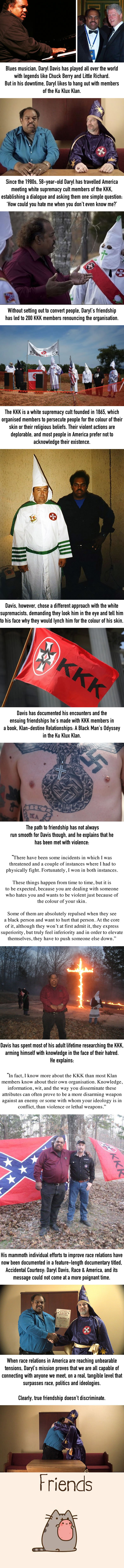 Musician Convinced Hundreds Cult Members To Leave KKK By Befriending Them
