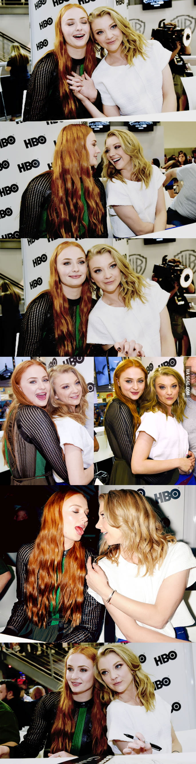 Sophie Turner is actually the embodiment of the internet when it comes to Natalie Dormer