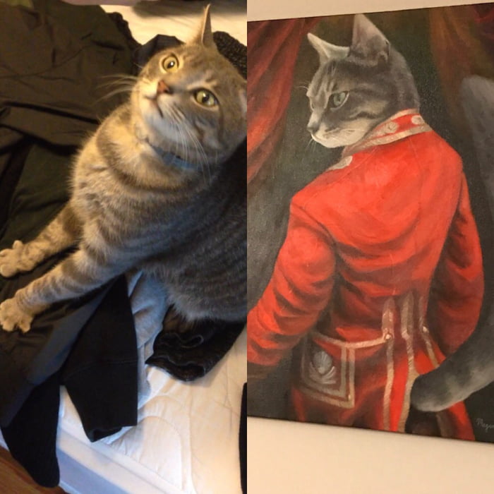 Didn't get a lot of love elsewhere but, how about my derps commissioned painting.