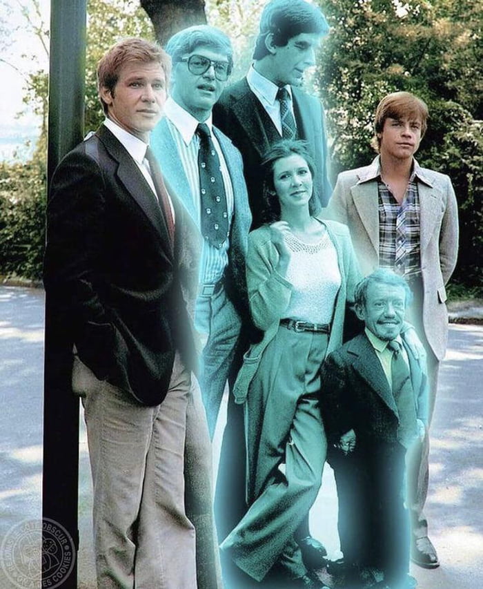 The Original Cast Of Star Wars 1977 9GAG