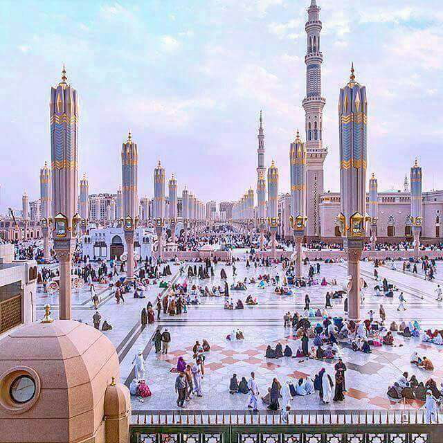 Looks like something out of Starwars but its the City of Medina, Saudi Arabia