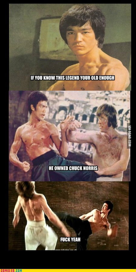 chuck norris beat bruce lee