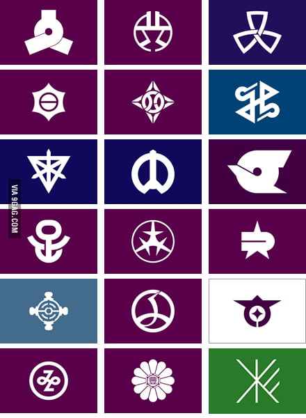 Tokyo Ward Flags 9gag