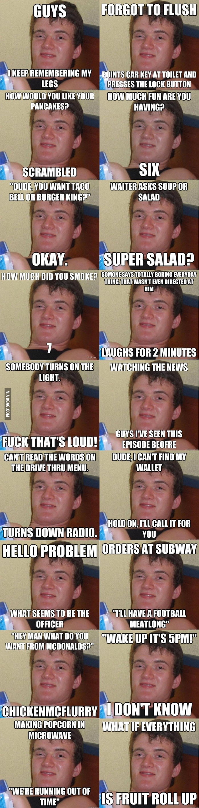 Really High Guy Compilation - 9GAG