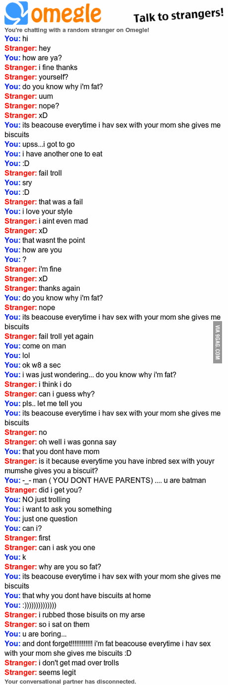 Omegle funny chat with some one :D - 9GAG