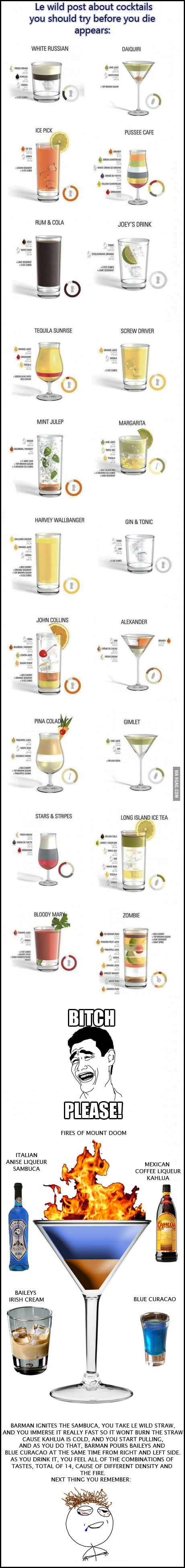 Flaming Lamborghini - Mother of cocktails - 9GAG