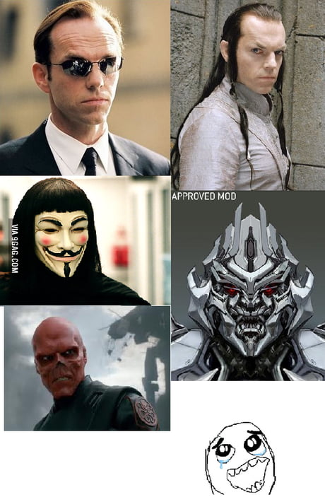 The Many Faces Of Hugo Weaving