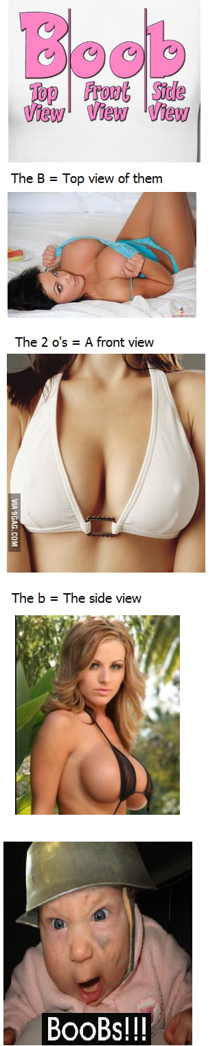 Boob, The perfect word - 9GAG