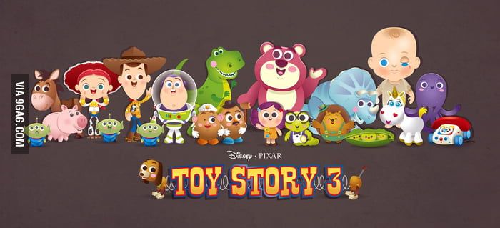 Kawaii Toy Story 3 - 9GAG