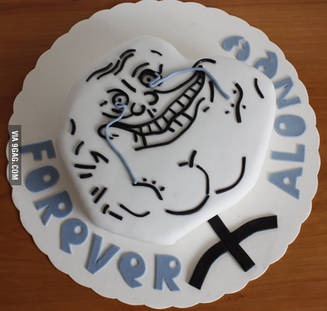 Forever Alone Cake How To Bake & Stack A Two Tier Cake Frosting And